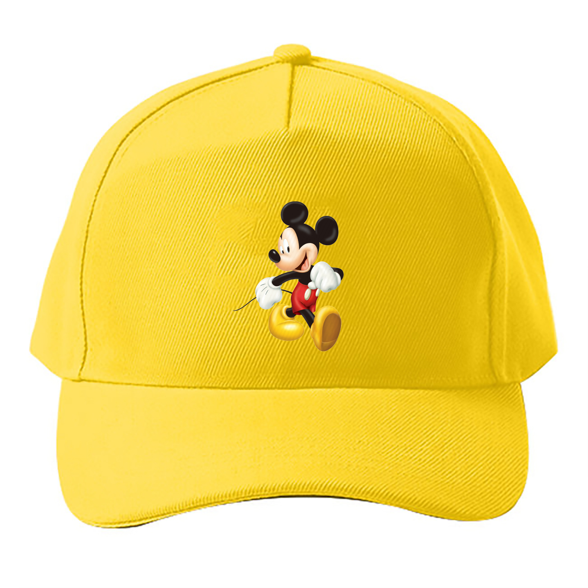 （画像用） ミッキーマウス Mickey Mouse ベースボールキャップ 綿100％ 男女兼用 帽子 スポーツ